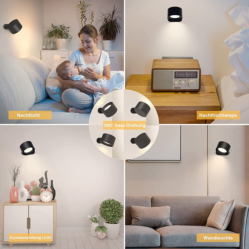 Rechargeable Touch Magnetic Wall Lamp