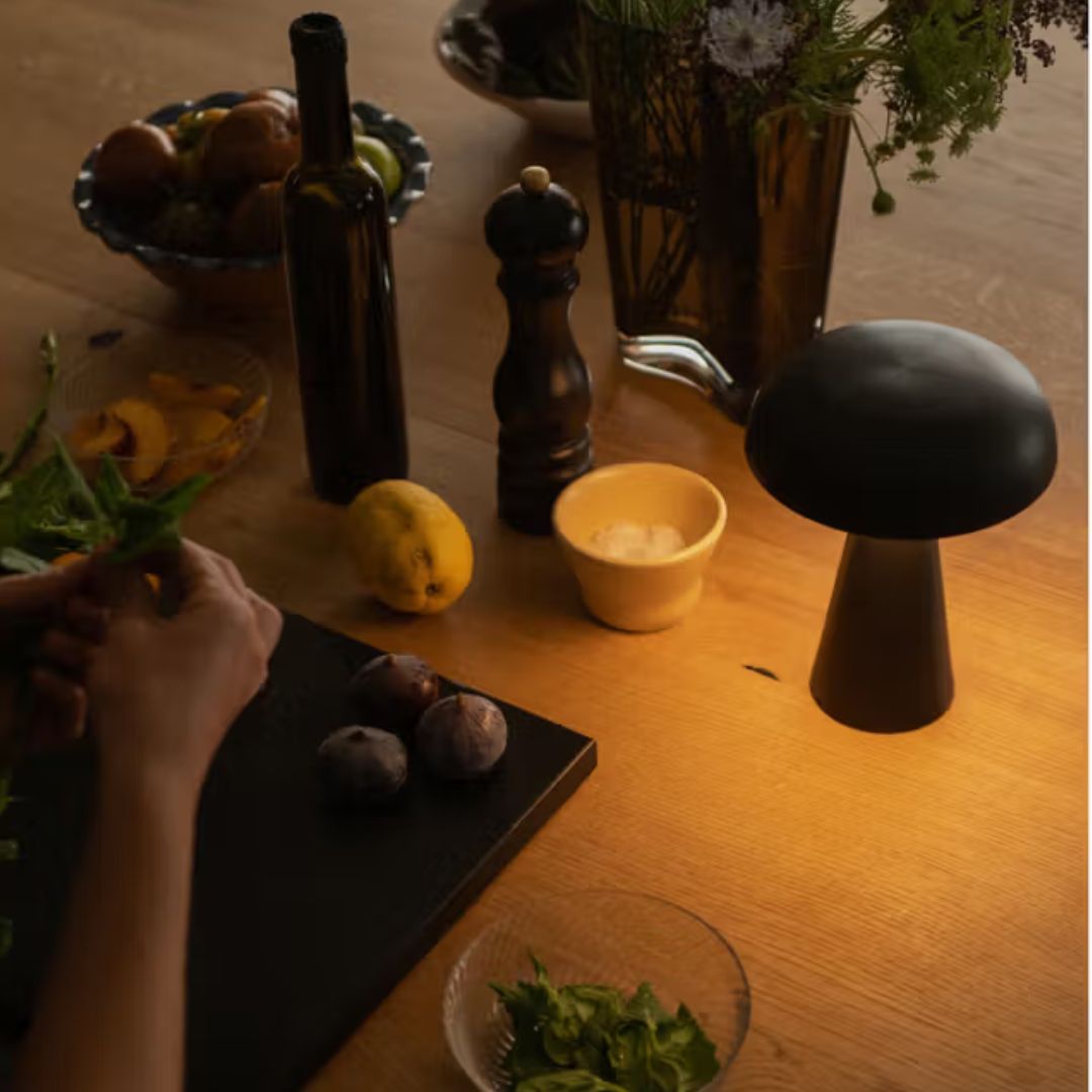 Svampe – Trådløs Bordlampe